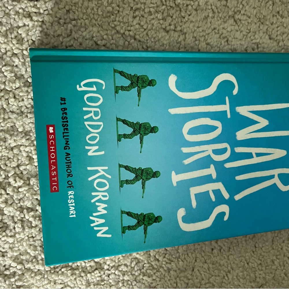 Scholastic Blue and Green War Stories Hardcover